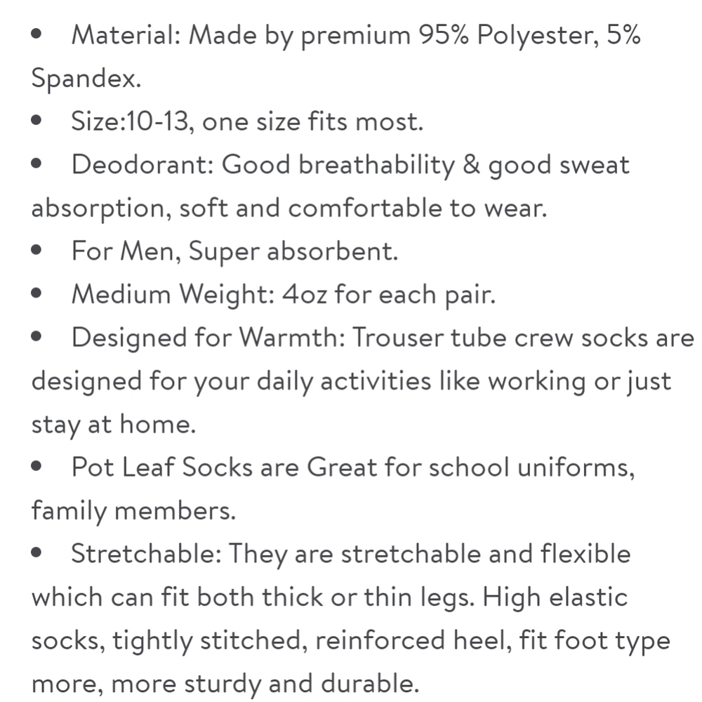 NWT Men's HUF Plantlife Crew Socks - Picture 9 of 9